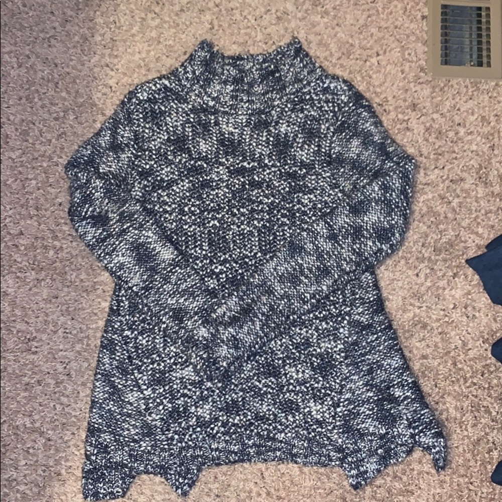 Cozy, slightly open back sweater